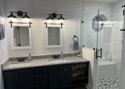Bathroom remodel for a home in Spring Hill