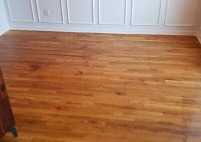 Living room flooring installation in Spring Hill, TN