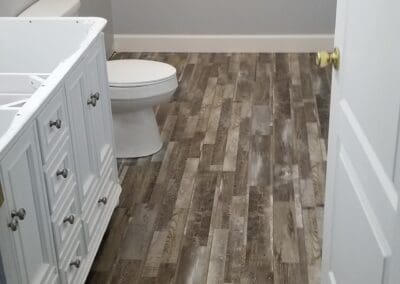 Bathroom flooring installation in Spring Hill, TN